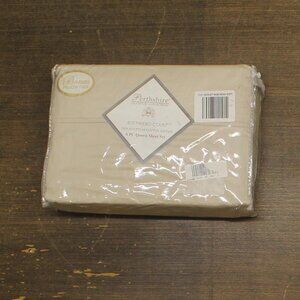 NEW Perthshire 410TC Egyptian Cotton Sateen 6-Piece Sheet Set Light Brown Queen